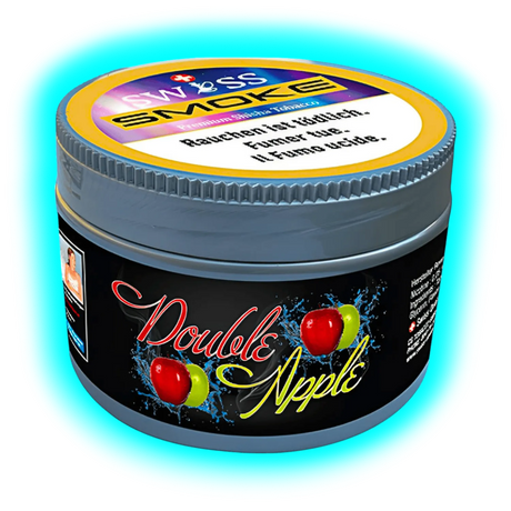 Swiss Smoke Double Apple Shisha Tabak 100g