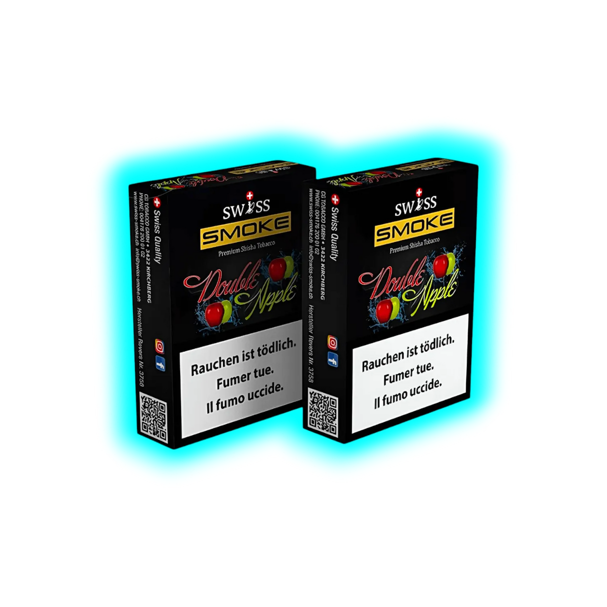 Swiss Smoke Double Apple Shisha Tabak 50g