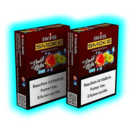 Swiss Smoke Double Melon Ice Shisha Tabak 50g