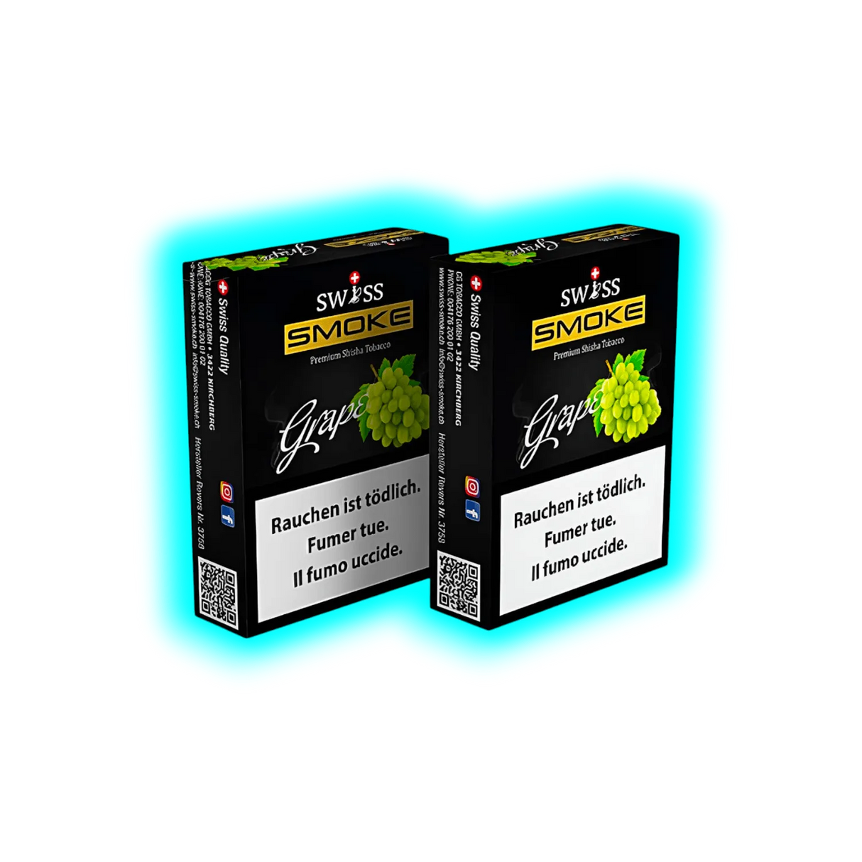 Swiss Smoke Grape Shisha Tabak 50g