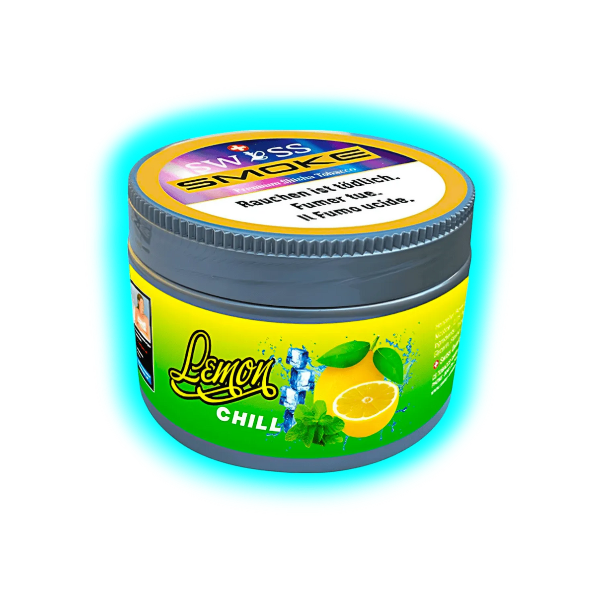 Swiss Smoke Lemon Chill Shisha Tabak 100g