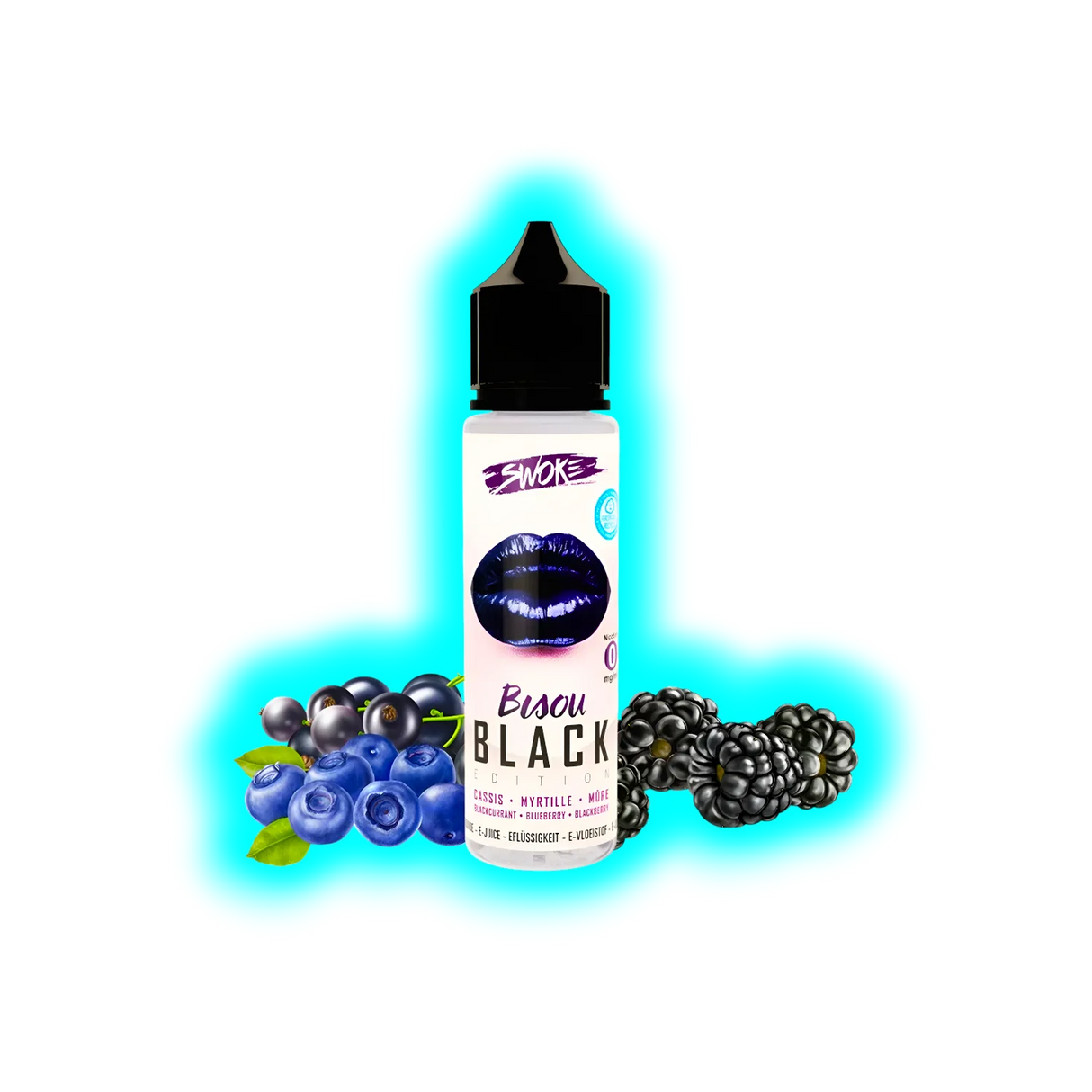 Swoke Bisou Black 50/75ml Shortfill