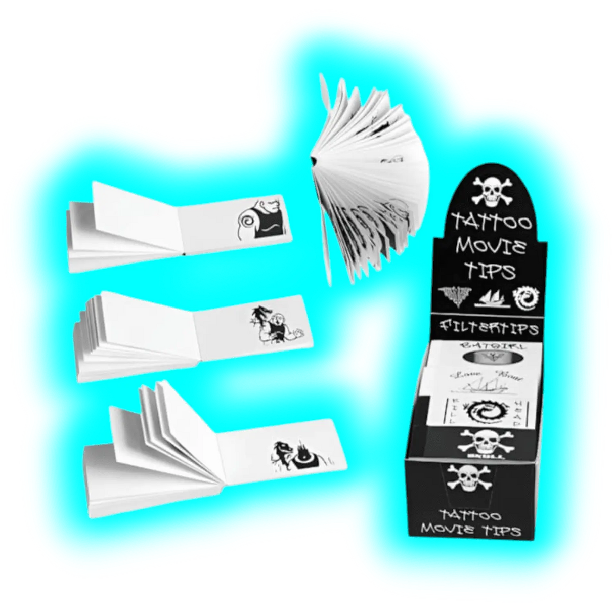 Tattoo Movie Filter Box - 20 Booklets