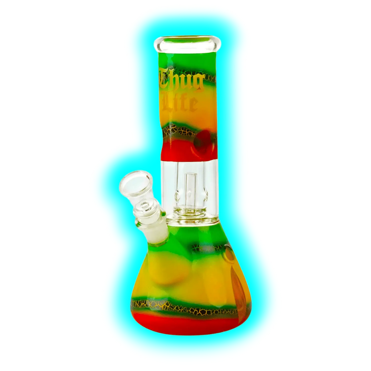 Thug Life | Rasta Beaker 21cm