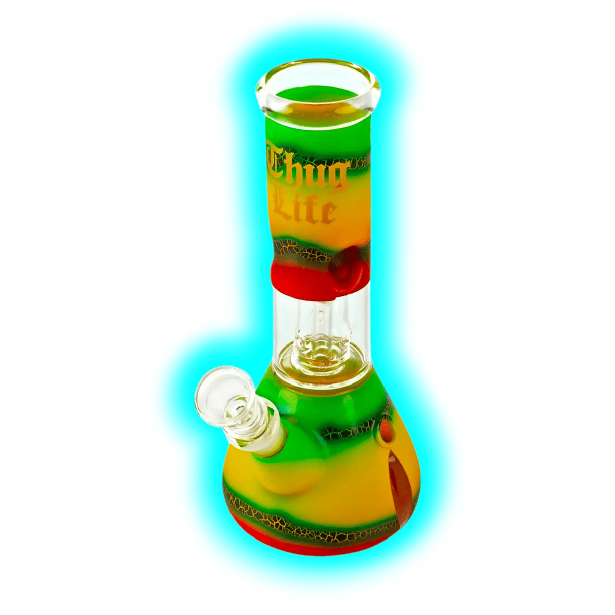 Thug Life | Rasta Beaker 21cm