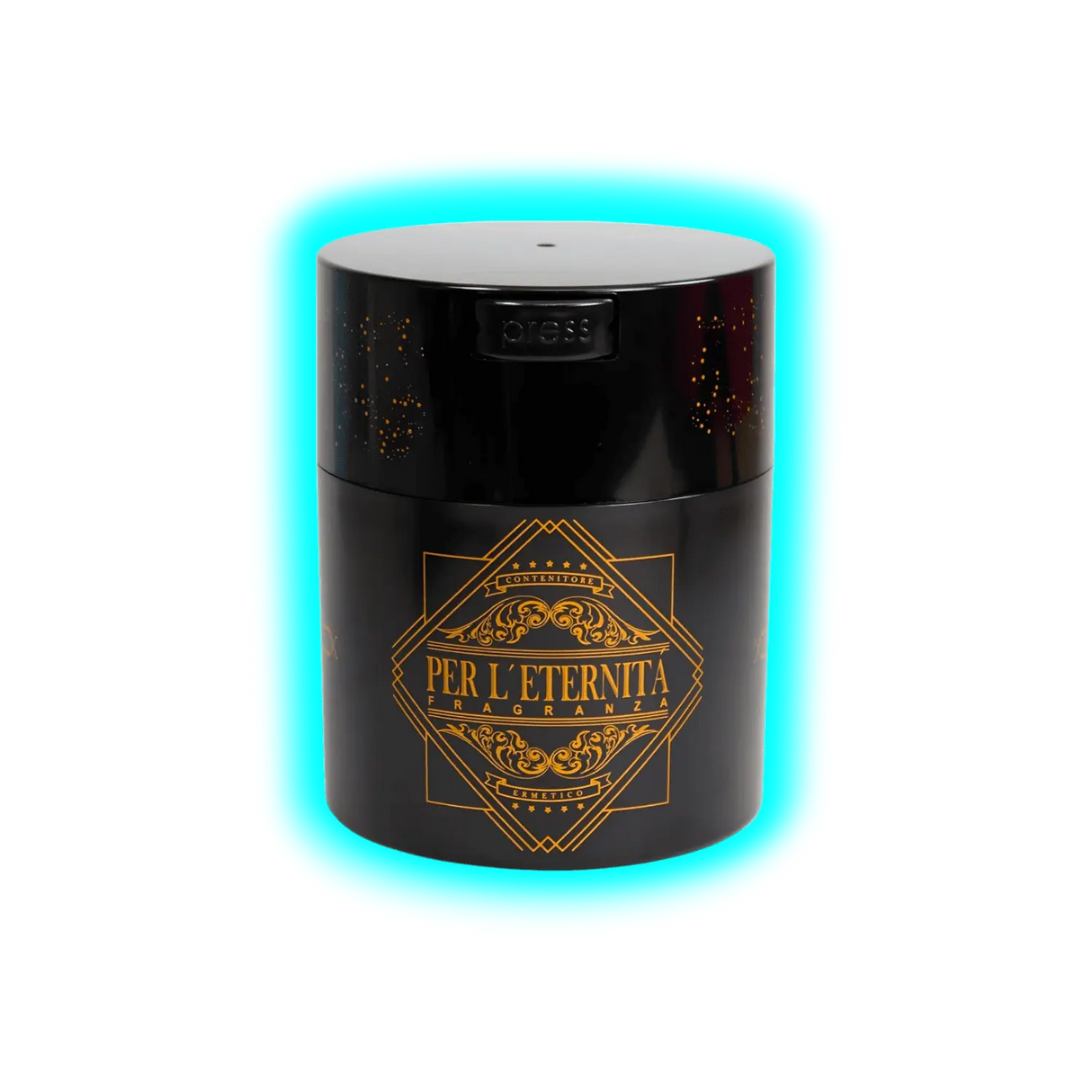 Tightvac Coffeevac CFV1 Solid Black Per Leternita 0.8L 250g