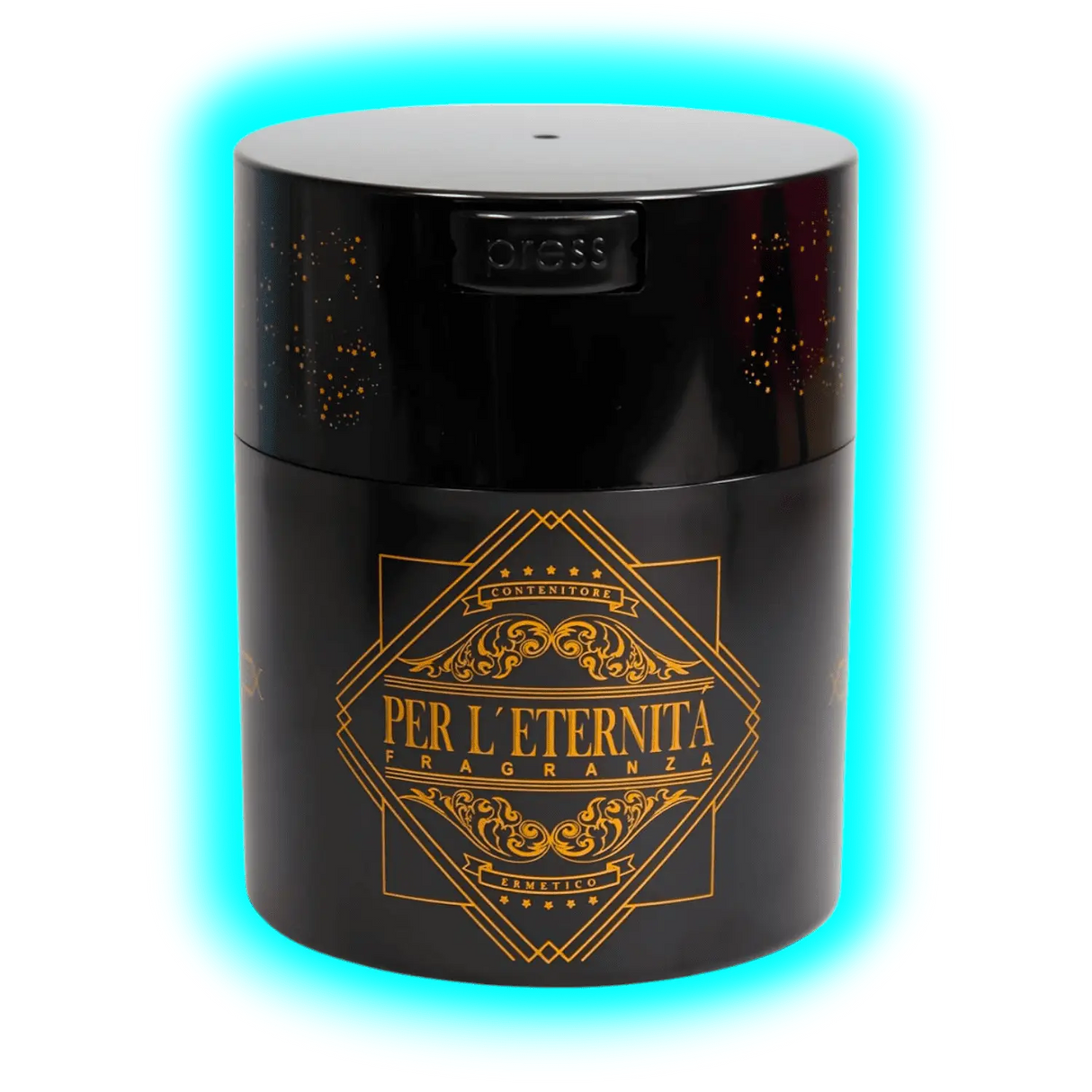 Tightvac Coffeevac CFV1 Solid Black Per Leternita 0.8L 250g