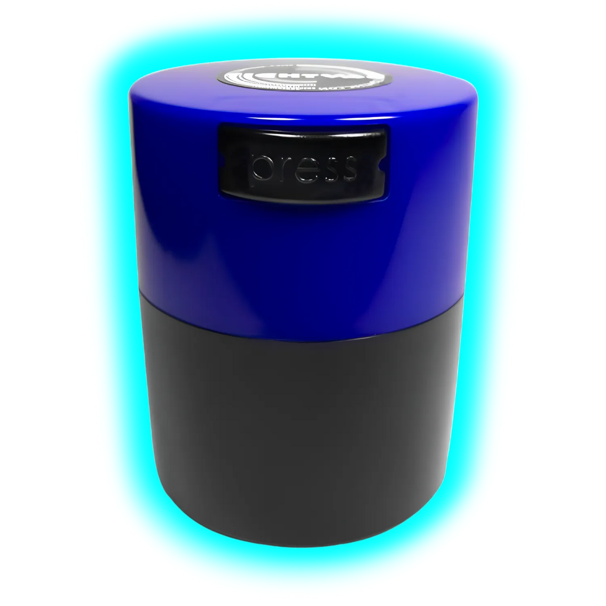 Tightvac Solid Black Blue Cap 0.12L