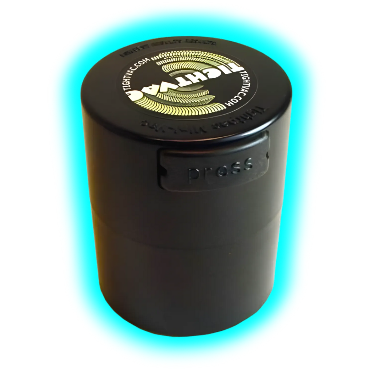 Tightvac Solid Black Blue Cap 0.12L