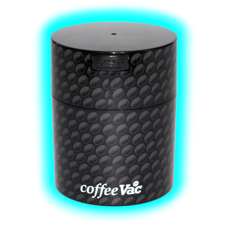 Tightvac With Coffeevac Logo Sempre Fresco Black with Beans 0.8L