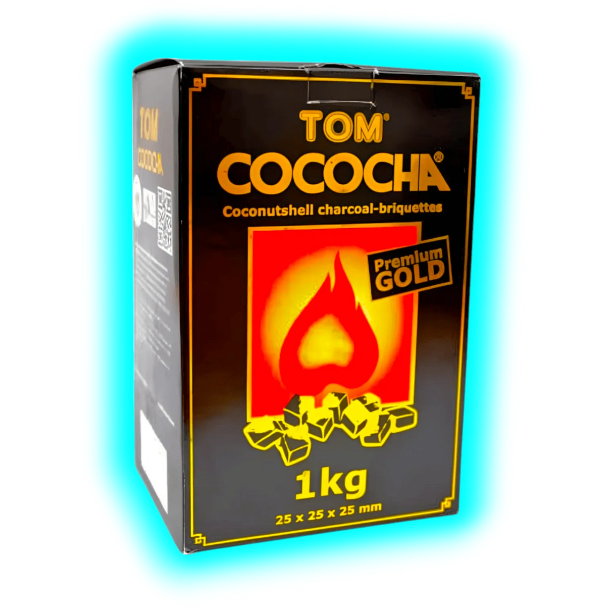Tom Coco Gold 1Kg Cocos Kohlewürfel 25mm³
