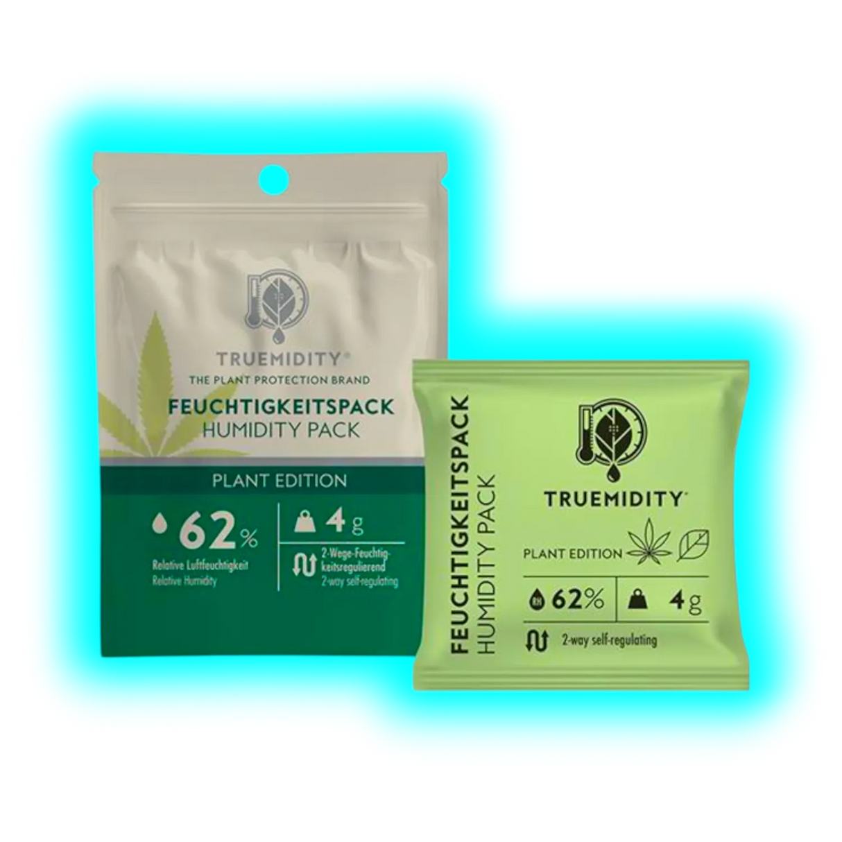 Truemidity Plant Edition 2 Way Humidity Pack 62% 4g