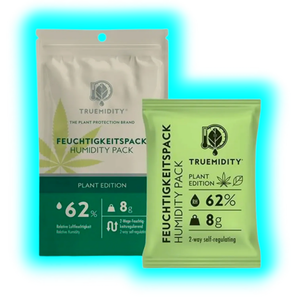 Truemidity Plant Edition 2 Way Humidity Pack 62% 8g