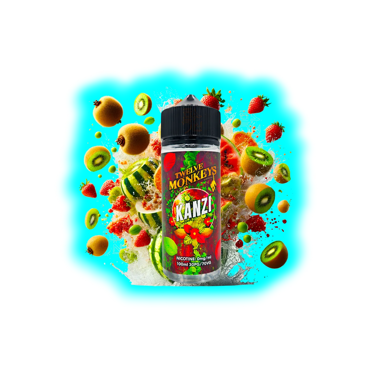 Twelve Monkeys Kanzi 50ml Shortfill 70VG 30PG