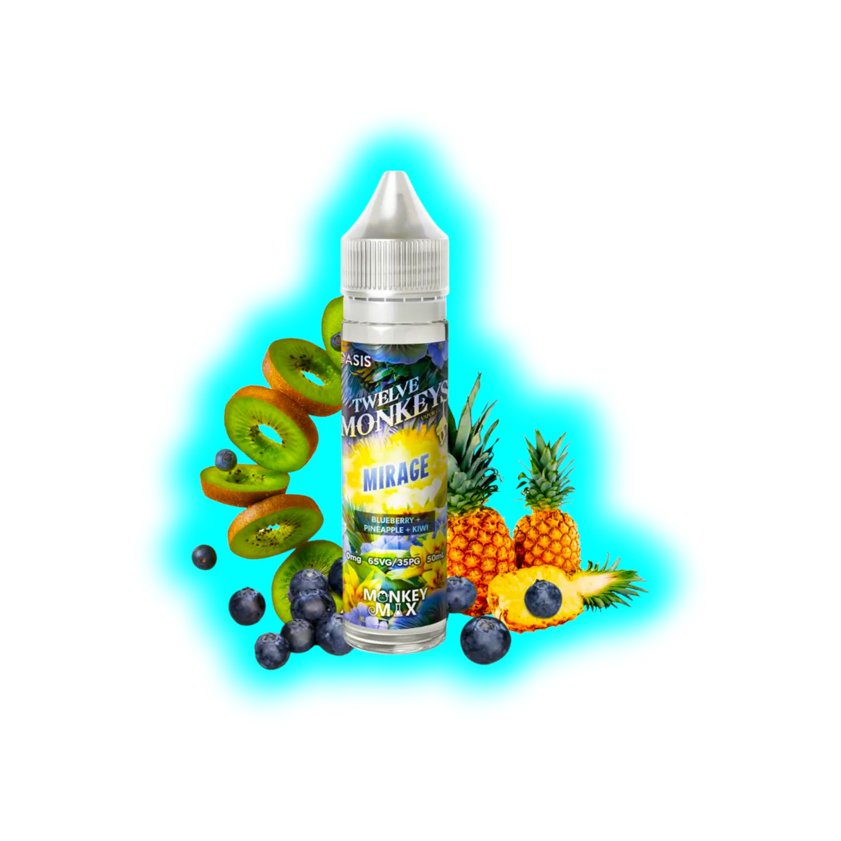 Twelve Monkeys Mirage 50ml Shortfill 70VG 30PG