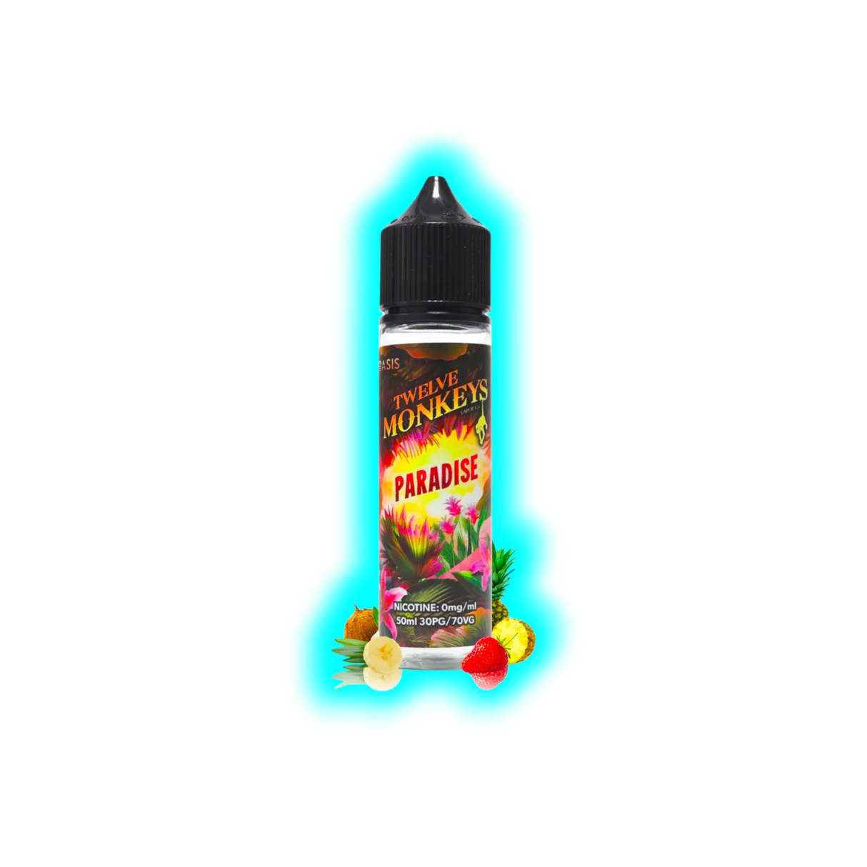 Twelve Monkeys Oasis Paradise 50ml Shortfill 70VG 30PG