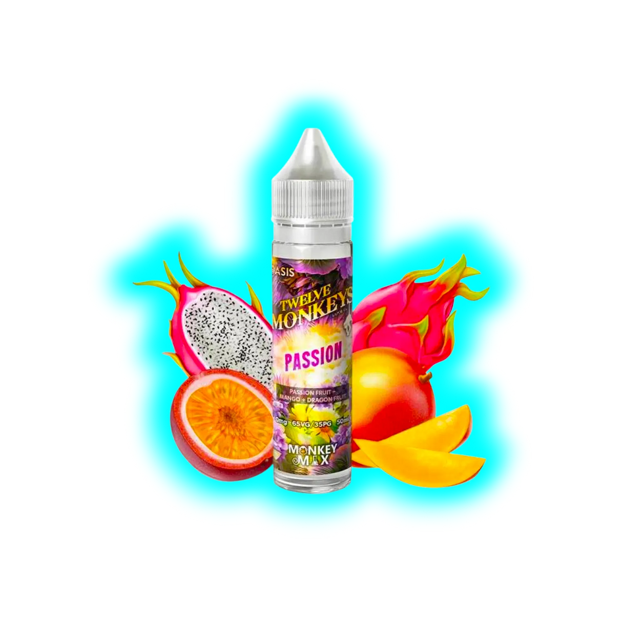 Twelve Monkeys Passion 50ml Shortfill 70VG 30PG