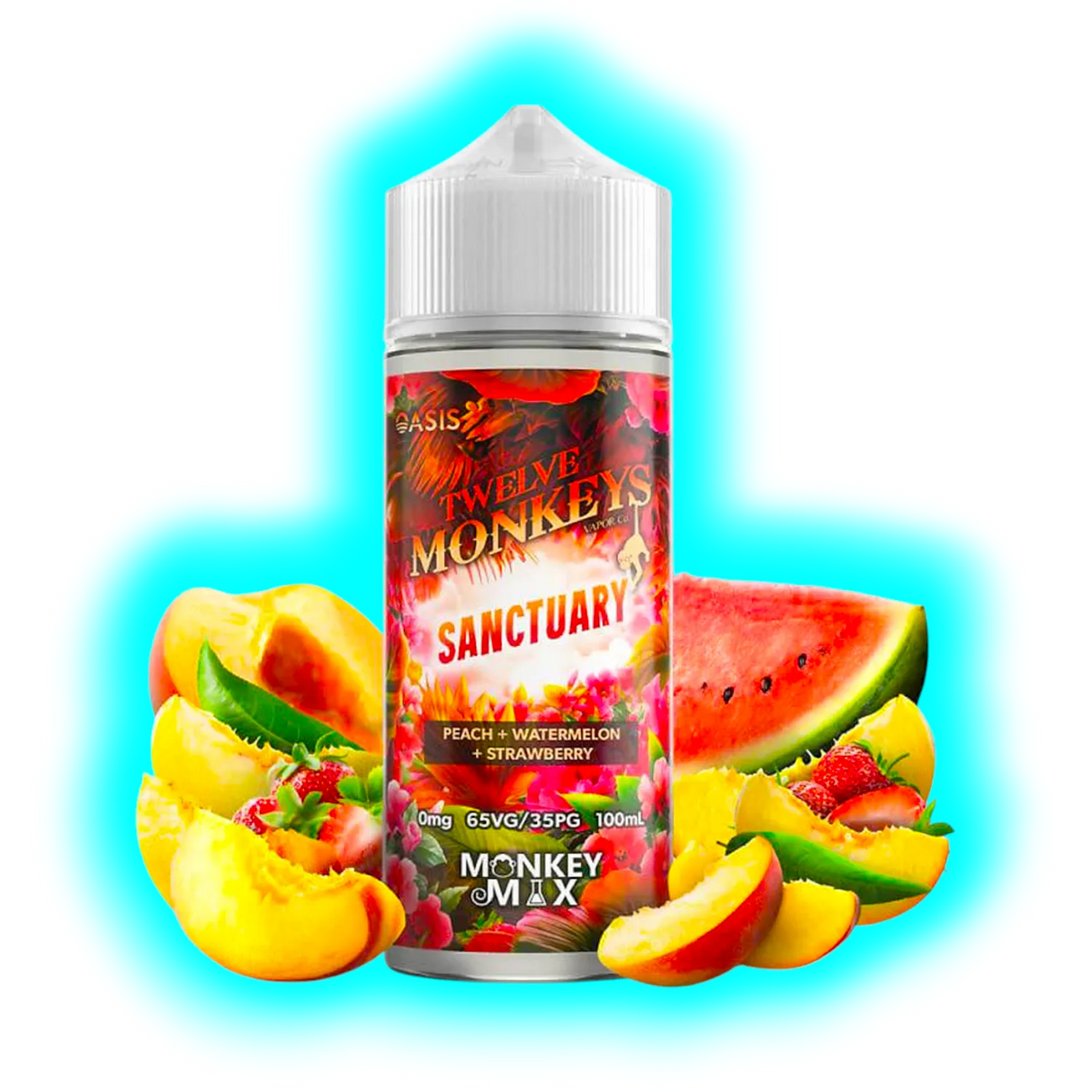 Twelve Monkeys Sanctuary 100ml Shortfill 70VG 30PG