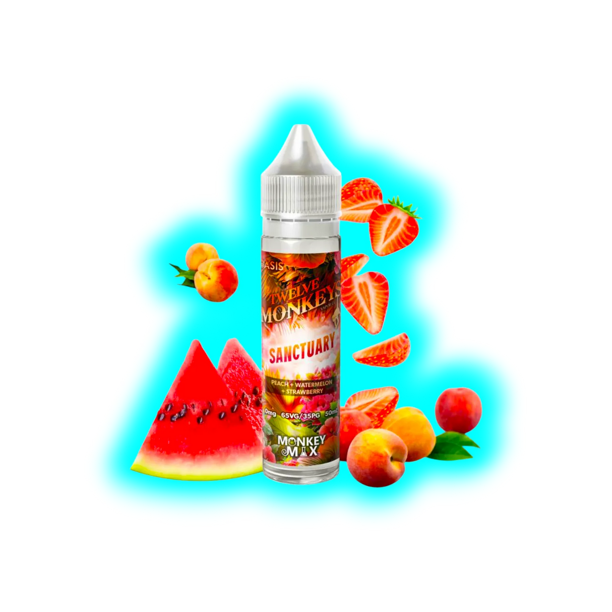 Twelve Monkeys Sanctuary 50ml Shortfill 70VG 30PG