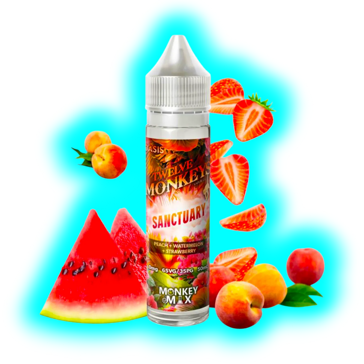 Twelve Monkeys Sanctuary 50ml Shortfill 70VG 30PG