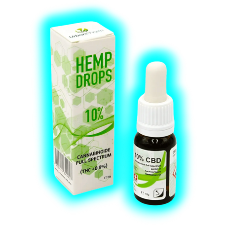 Urban Pharm Hemp Drops 10%