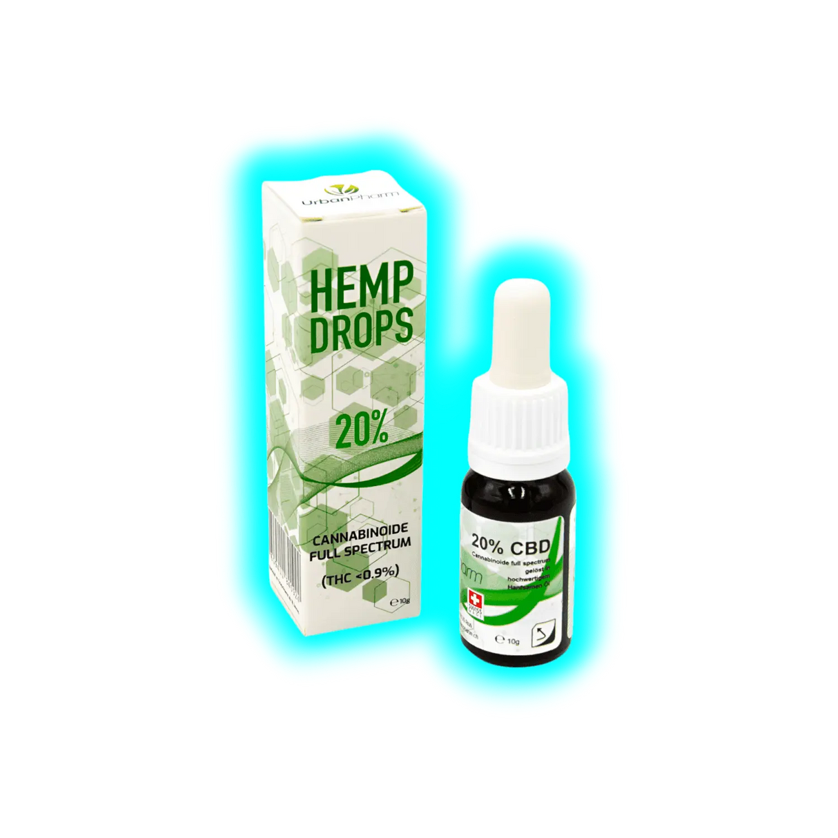 Urban Pharm Hemp Drops 20%