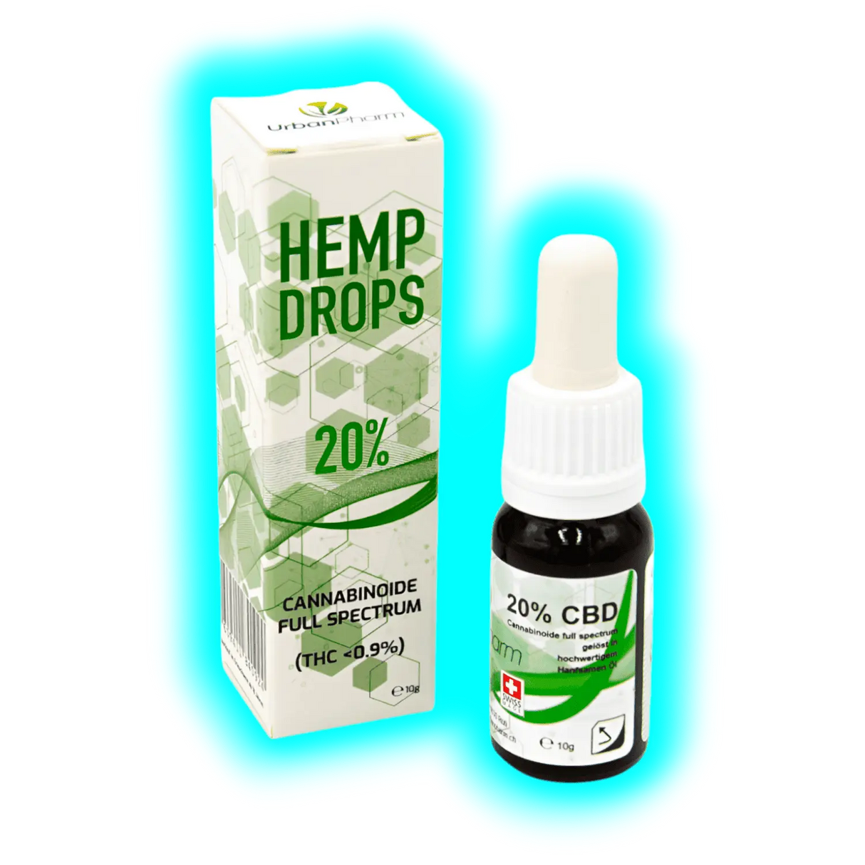 Urban Pharm Hemp Drops 20%