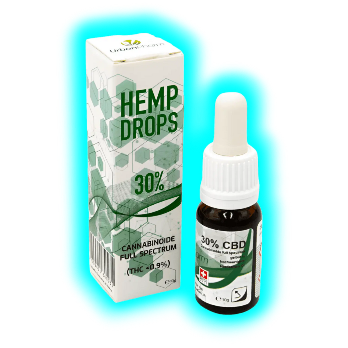 Urban Pharm Hemp Drops 30%