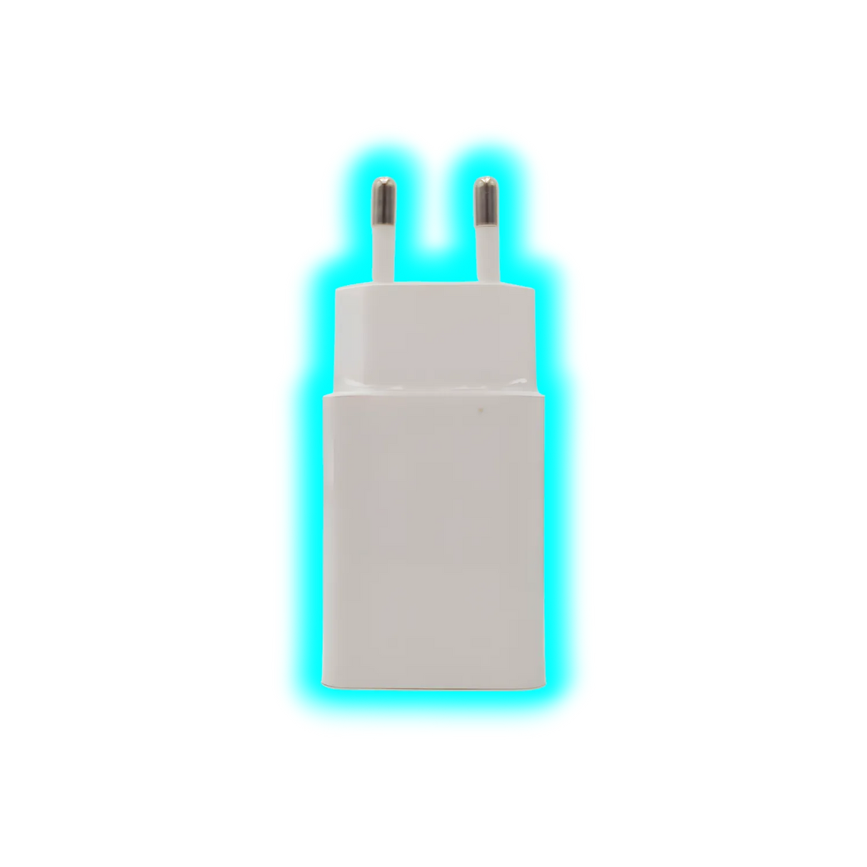 USB Wall Plug Adapter 5.0V=2100mA Output White