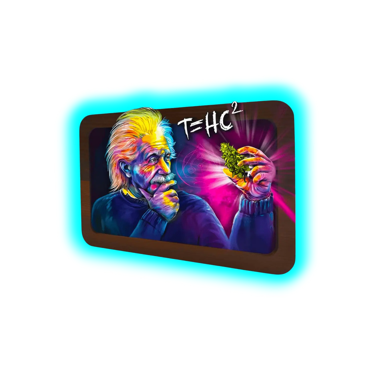 V Syndicate 3D High Def Wood Tray M T=HC2 Einstein 180 x 280mm