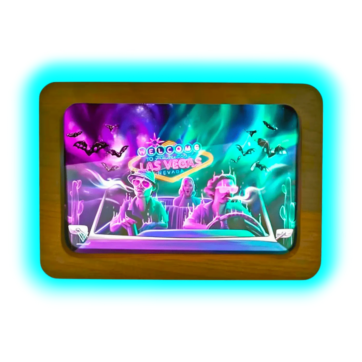 V Syndicate 3D High Def Wood Tray S Bat Country 130 x 190mm