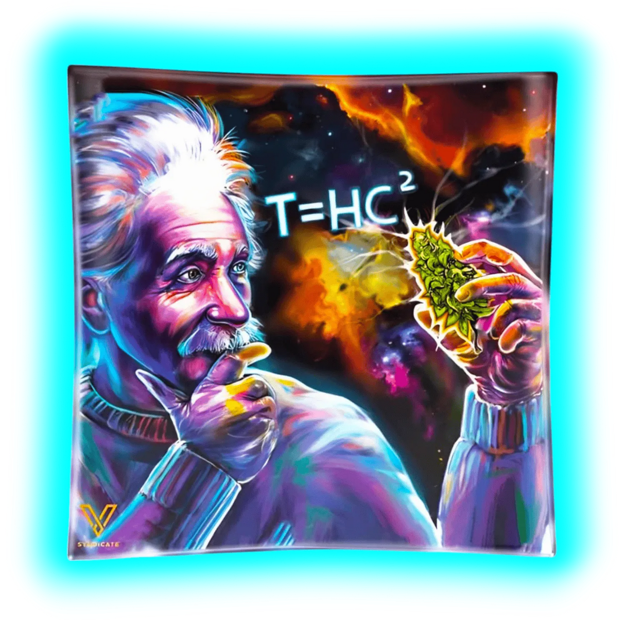 V Syndicate Glass Ashtray T=HC2 Black Hole