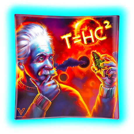 V Syndicate Glass Ashtray T=HC2 Solar Diesel