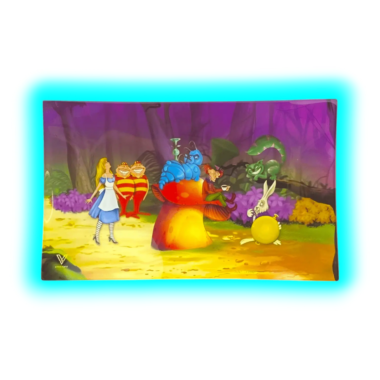 V Syndicate Glastray M Alice Mushroom 160 x 260mm