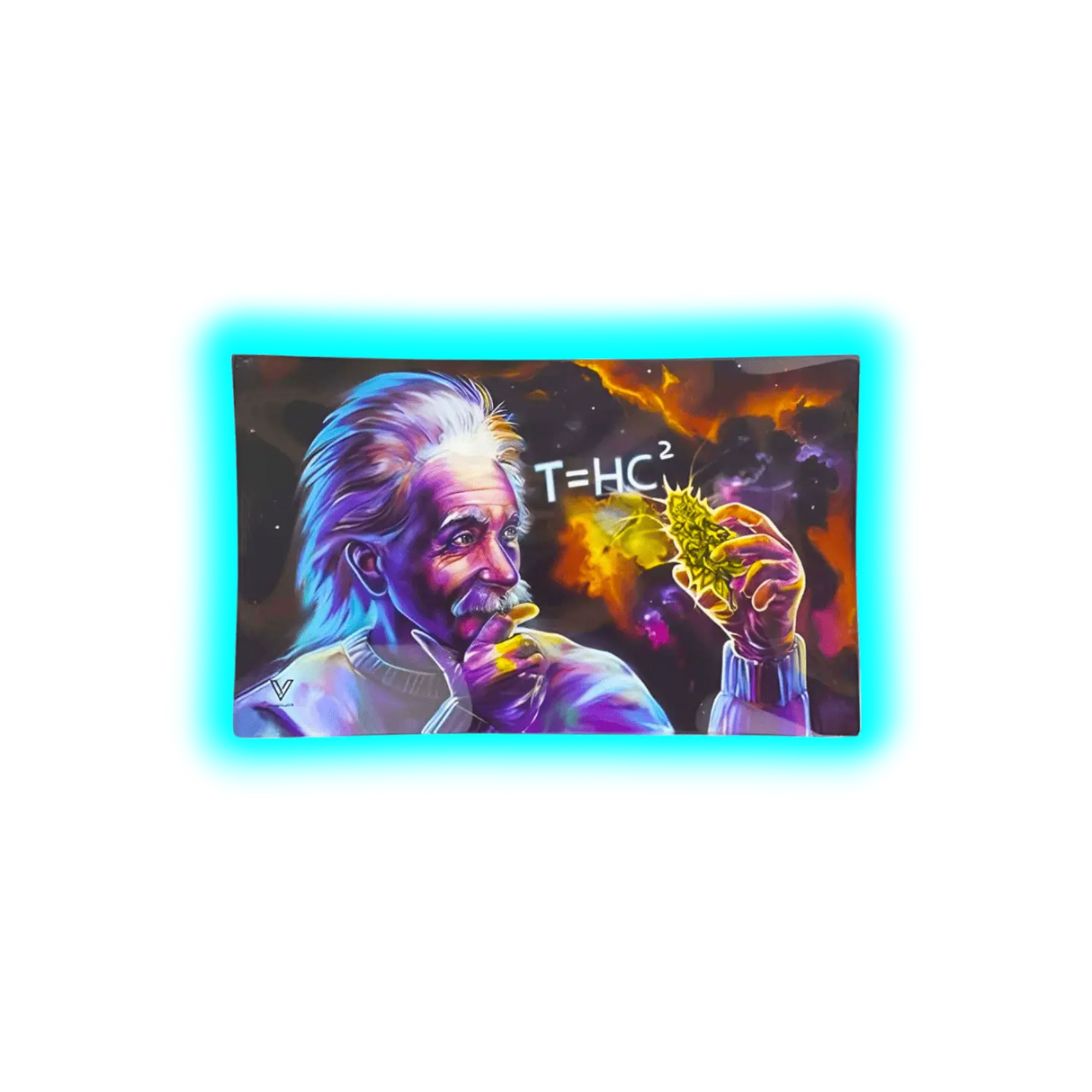 V Syndicate Glastray M T=HC2 Black Hole 160 x 260mm