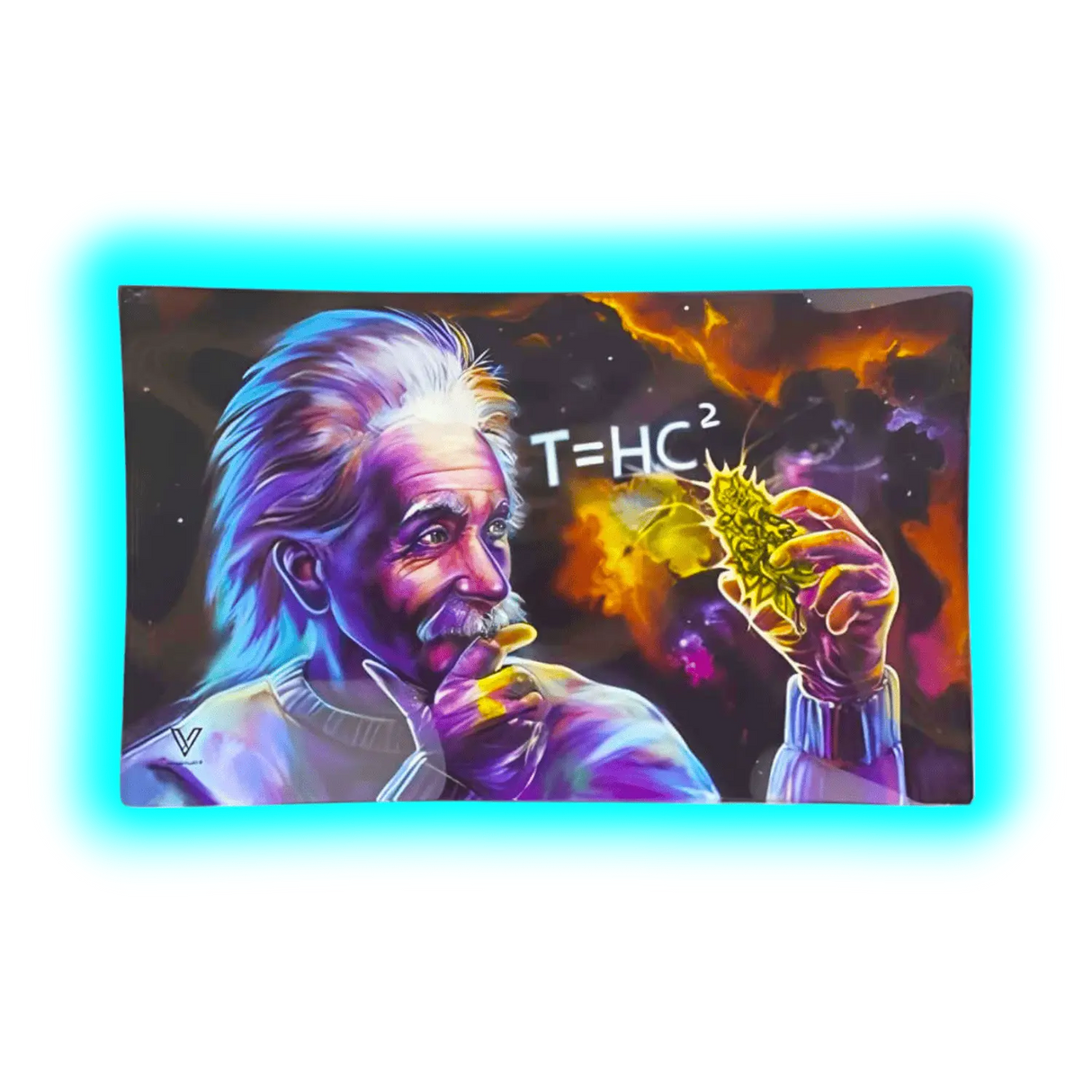 V Syndicate Glastray M T=HC2 Black Hole 160 x 260mm