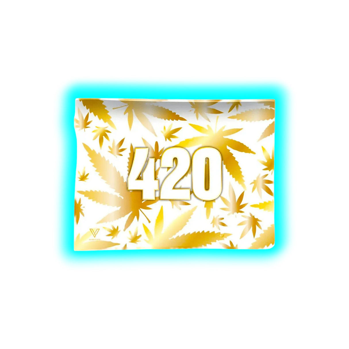 V Syndicate Glastray S 420 Gold 125 x 165mm