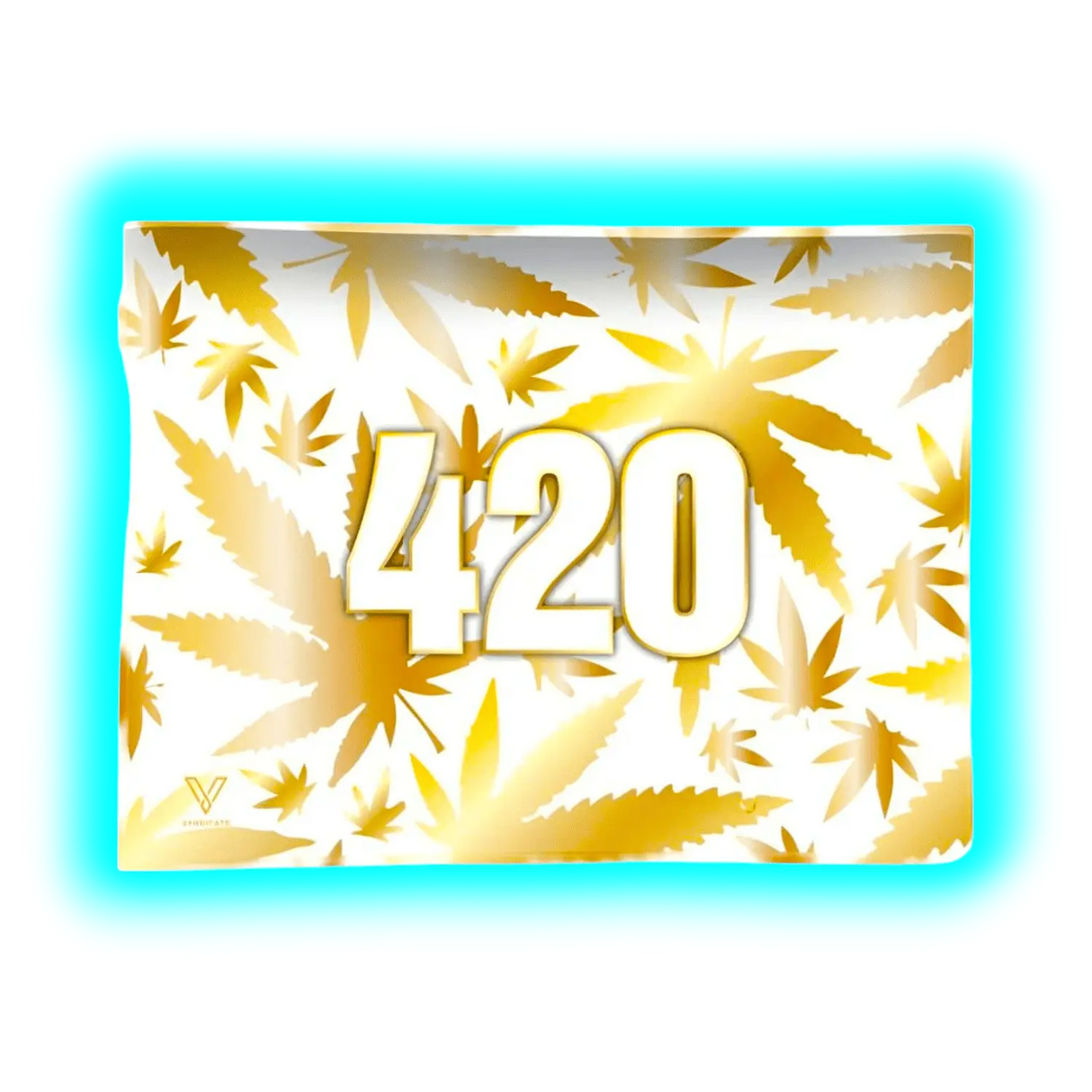 V Syndicate Glastray S 420 Gold 125 x 165mm