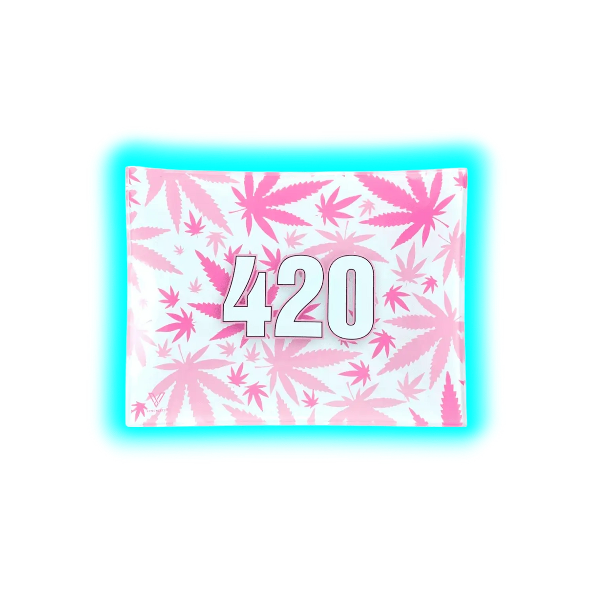 V Syndicate Glastray S 420 Pink 125 x 165mm