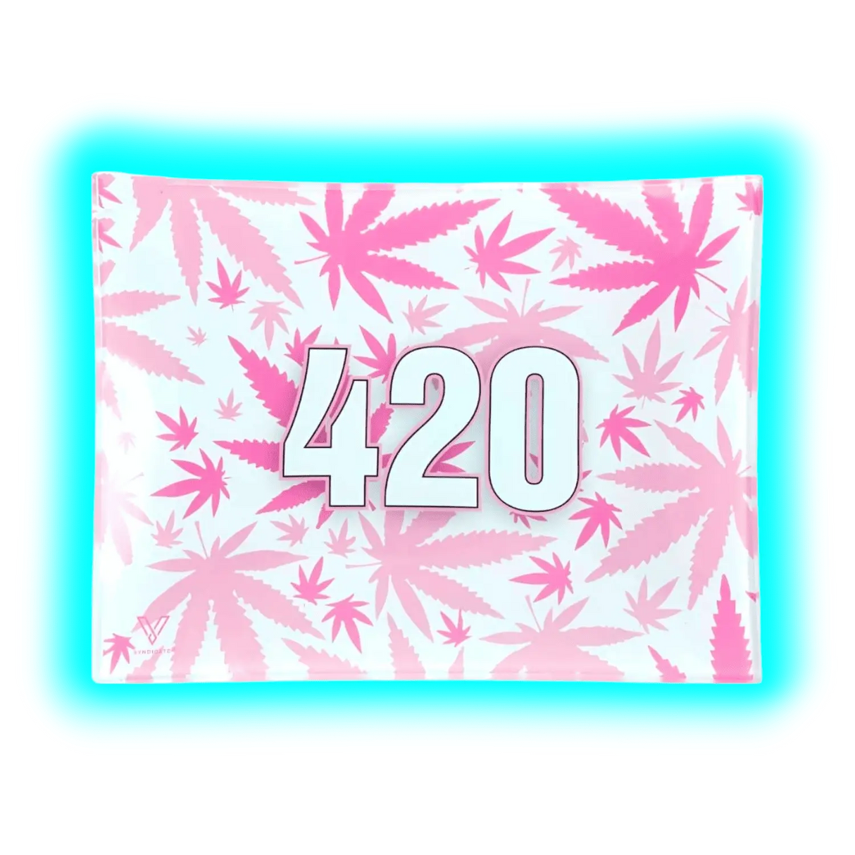 V Syndicate Glastray S 420 Pink 125 x 165mm