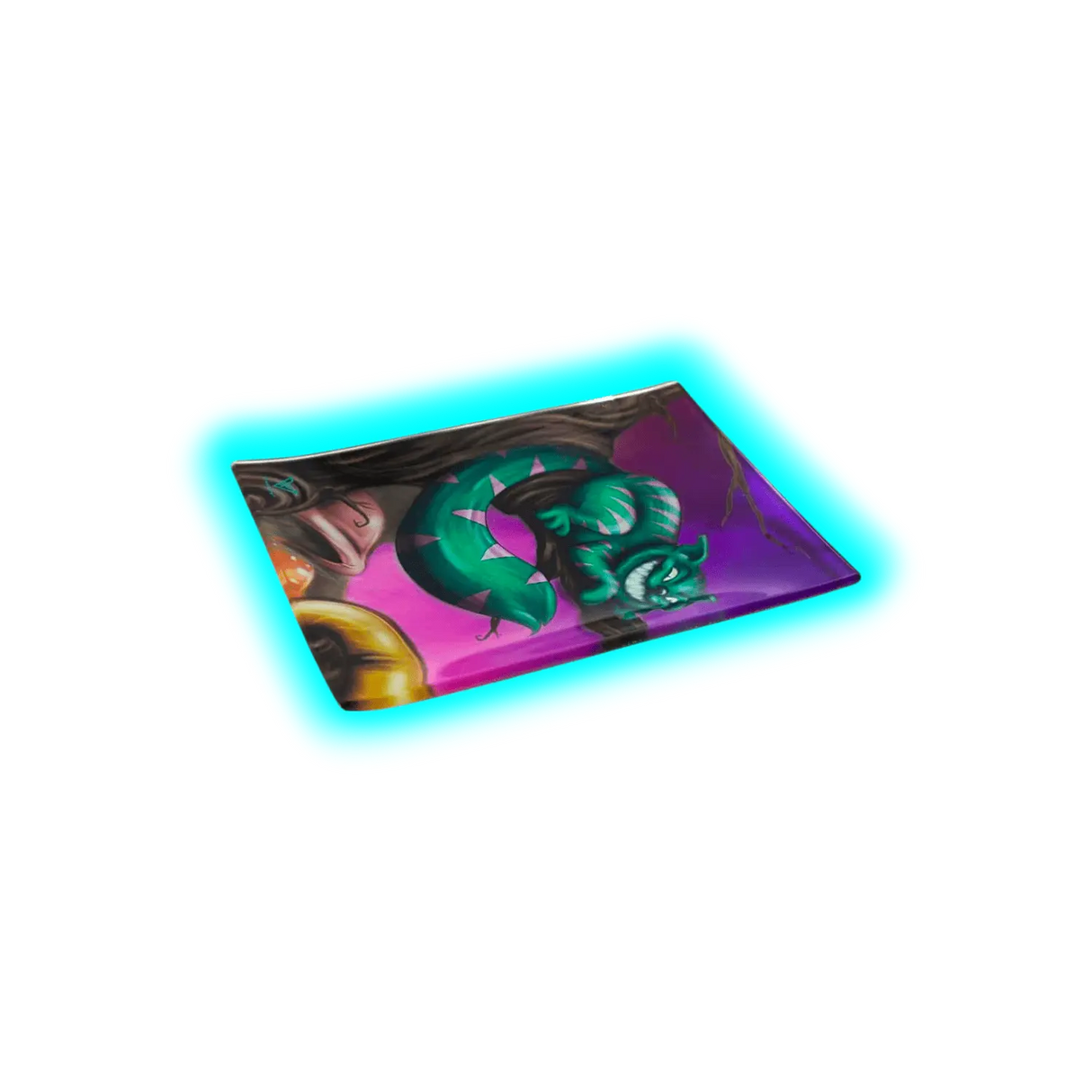 V Syndicate Glastray S Cheshire Cat 125 x 165mm