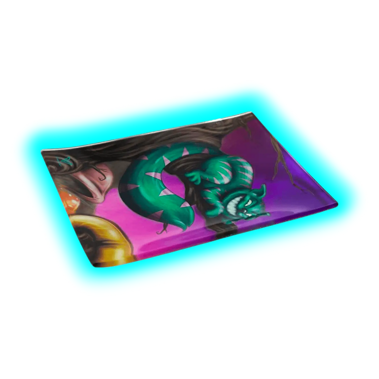 V Syndicate Glastray S Cheshire Cat 125 x 165mm