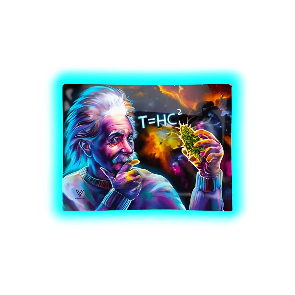 V Syndicate Glastray S T=HC2 Black Hole 125 x 165mm