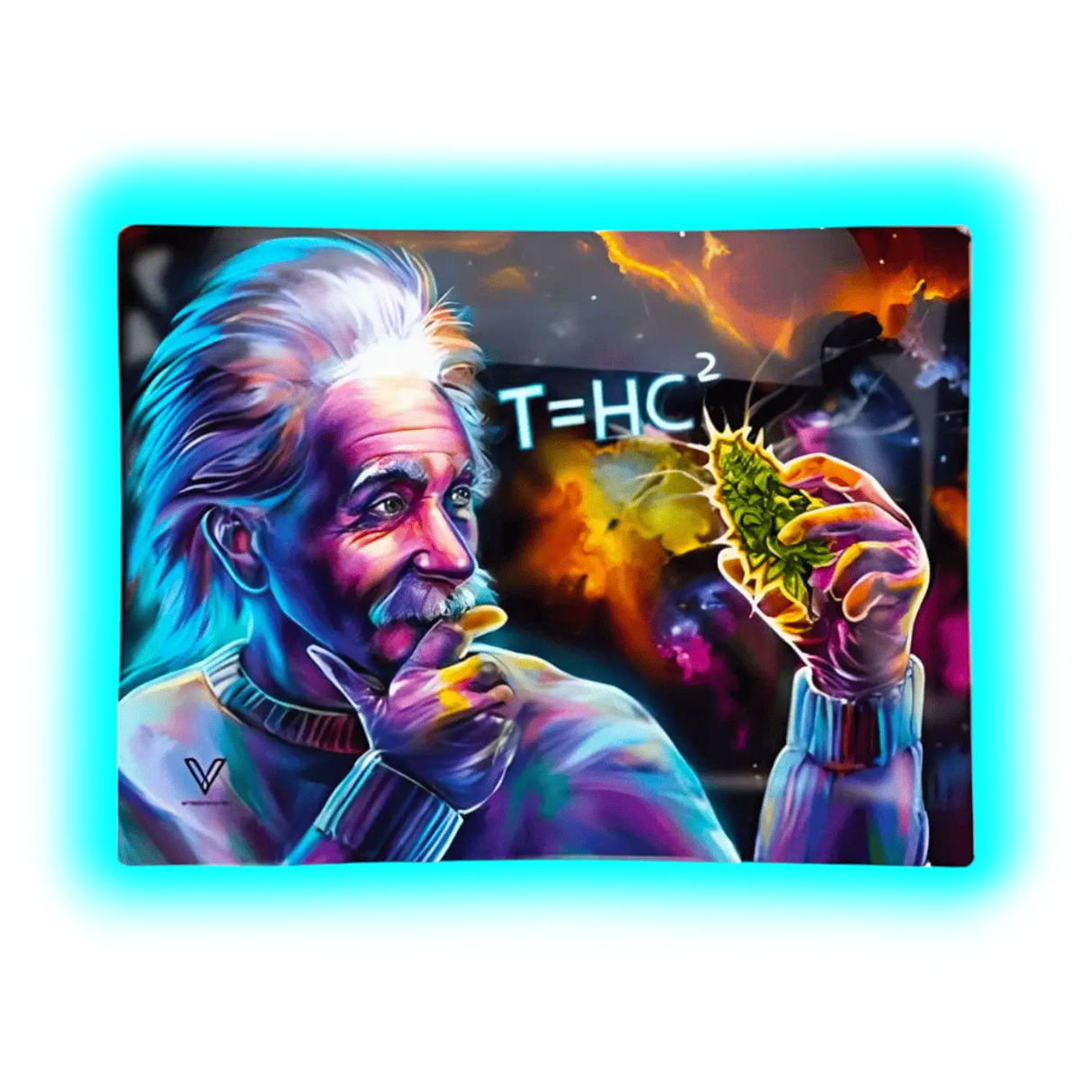 V Syndicate Glastray S T=HC2 Black Hole 125 x 165mm