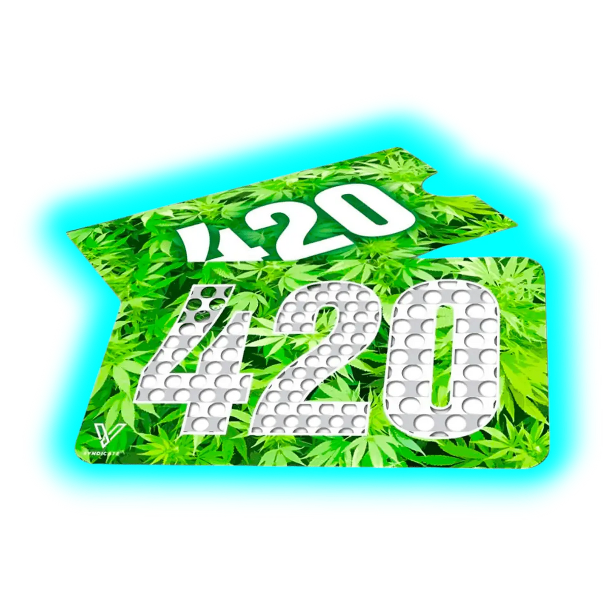 V Syndicate Grinder Card - 420 Green