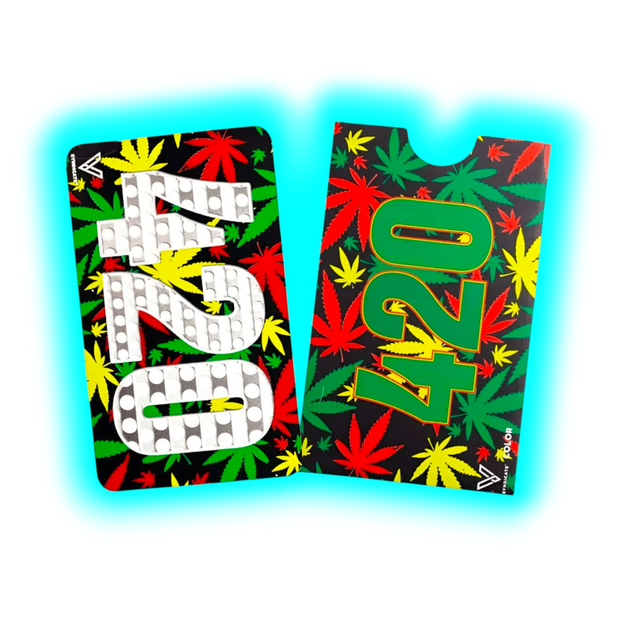 V Syndicate Grinder Card - 420 Rasta