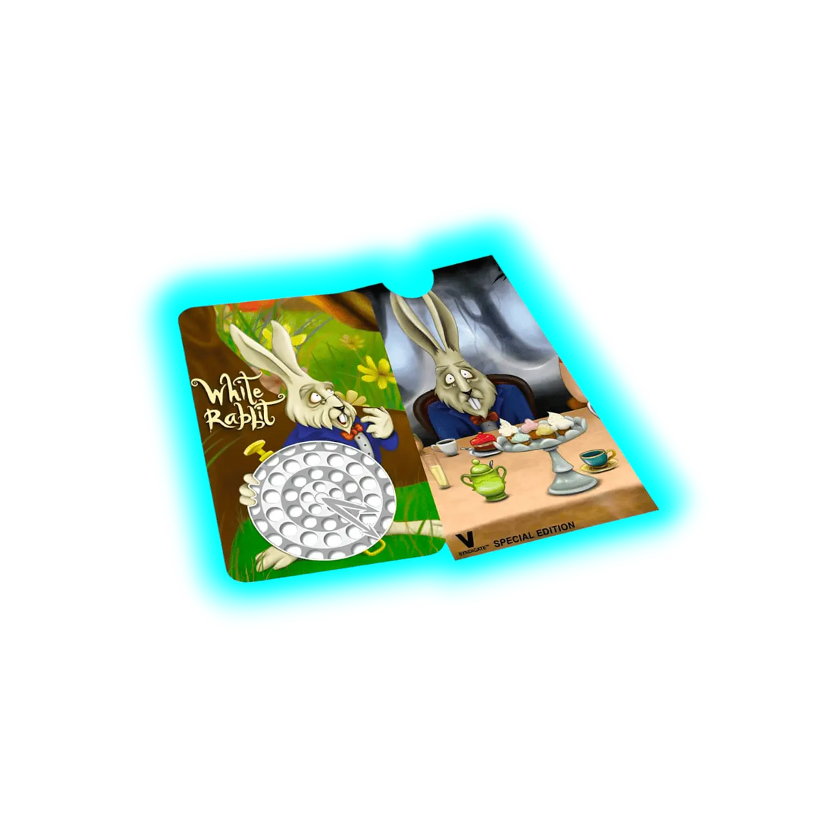 V Syndicate Grinder Card - Alice im Grinderland & White Rabbit