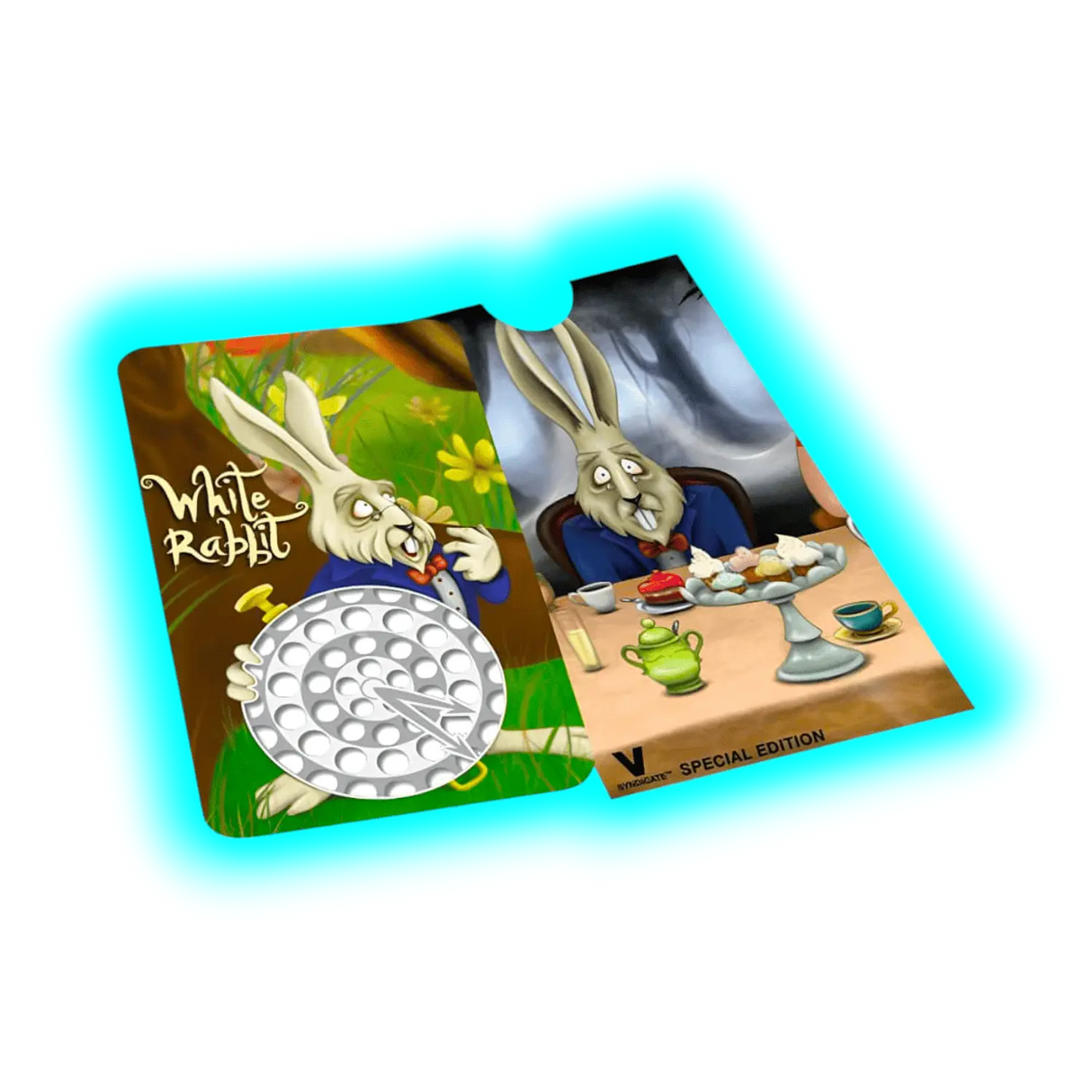 V Syndicate Grinder Card - Alice im Grinderland & White Rabbit