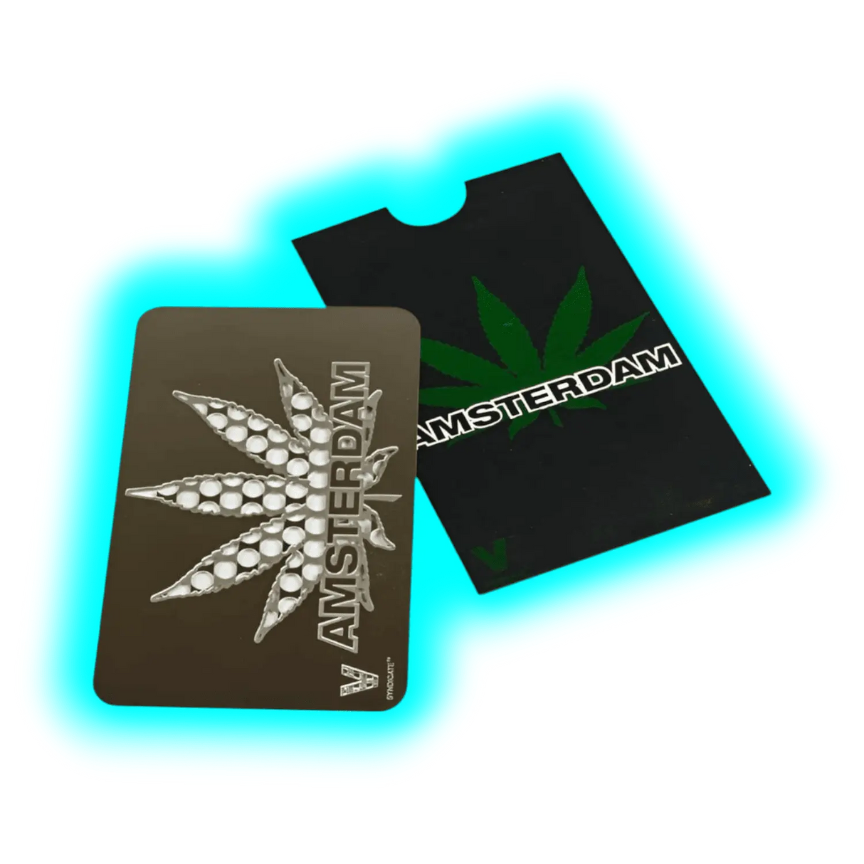 V Syndicate Grinder Card - Amsterdam Leaf