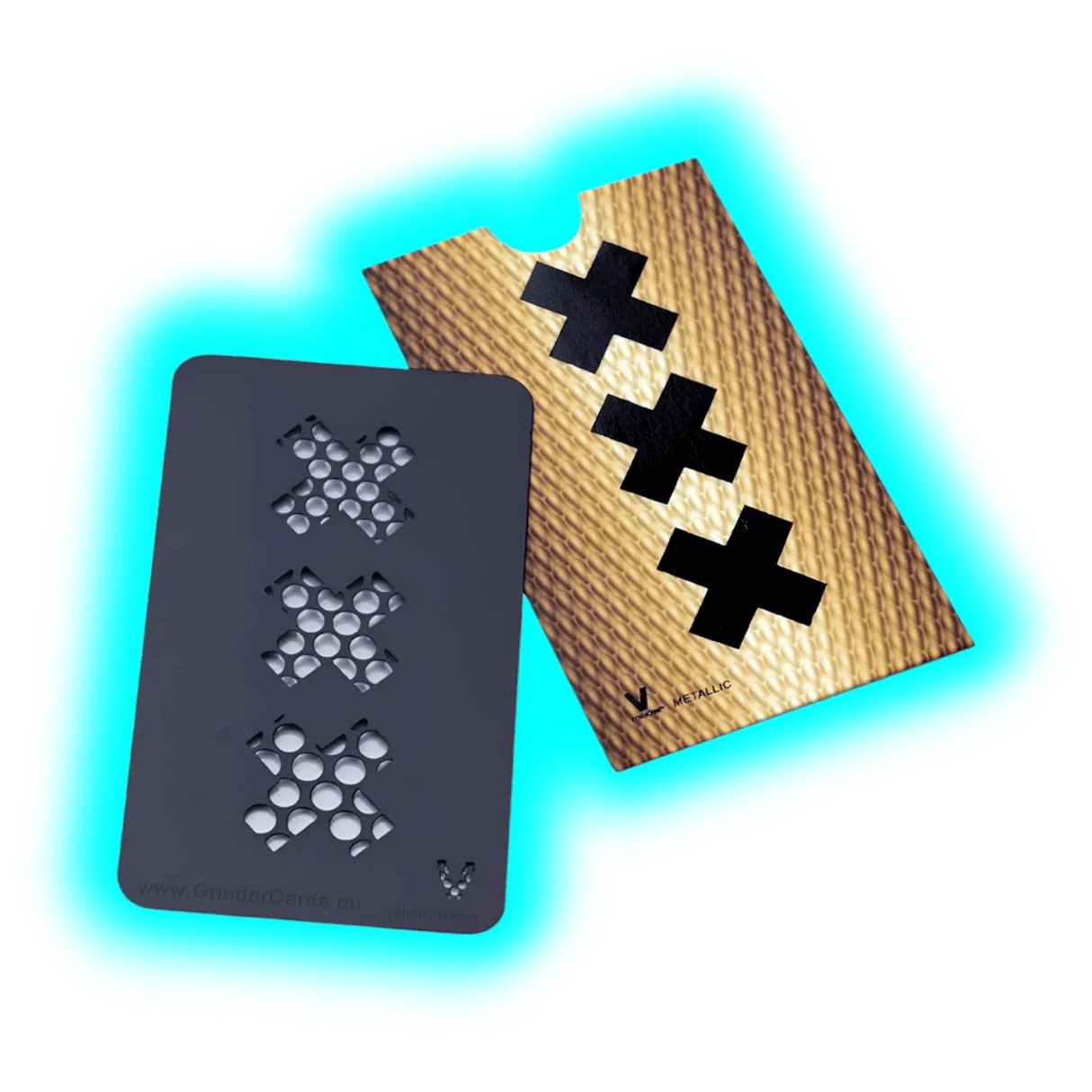 V Syndicate Grinder Card - Amsterdam XXX (Black mat)
